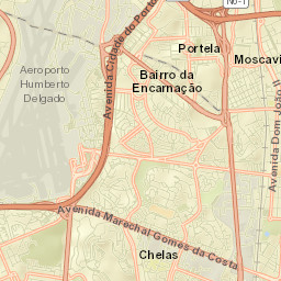 Olivais Street Map
