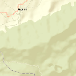 Agres Street Map