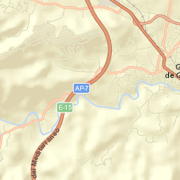 Gata de Gorgos Street Map