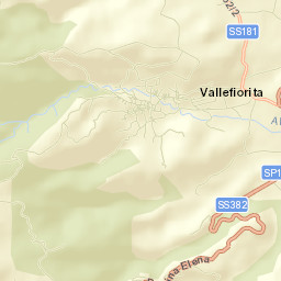 Vallefiorita Street Map