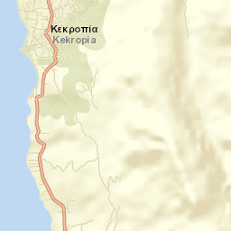 Pálairos Street Map