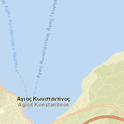 Áyios Konstandínos Street Map