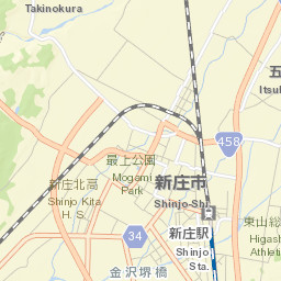 Shinjō Street Map