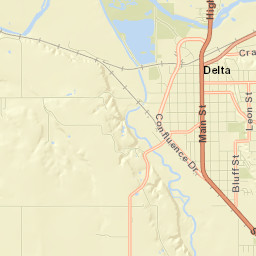 14430-14436 Deer Run Road, Delta, CO Street Map