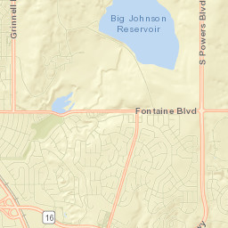 1250-1298 Drury Lane, Colorado Springs Street Map