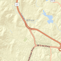 Fauquier County Street Map