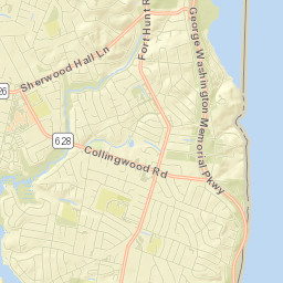 Fort Hunt Street Map