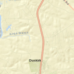 Dunkirk Street Map