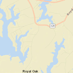 Talbot County Street Map