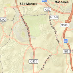 Porto Salvo Street Map