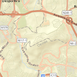 Amadora Street Map