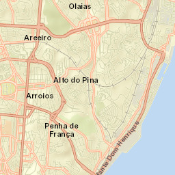 Beato António Street Map