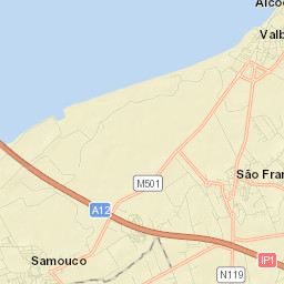 Alcochete Street Map