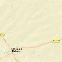 Corte de Peleas Street Map