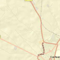 Castuera Street Map