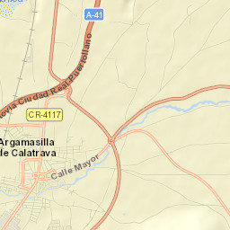 Argamasilla de Calatrava Street Map