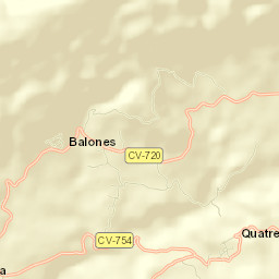 Balones Street Map