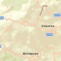 Gasperina Street Map