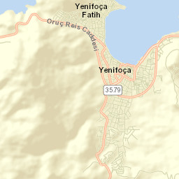 Yenifoça Street Map