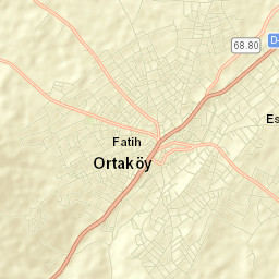 Ortaköy Street Map