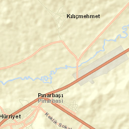 Pınarbaşı Street Map