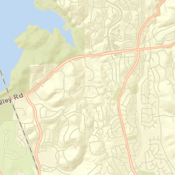 El Dorado Hills Street Map