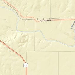 Ellsworth County Street Map