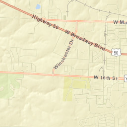 1878 Hedge Apple Drive, Sedalia, MO 65301 Street Map