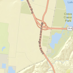 857 Hog Hollow Road, Chesterfield, MO Street Map