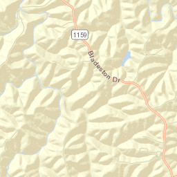 Bracken County Street Map