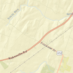 Nokesville Street Map