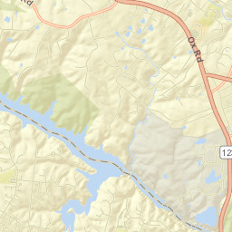 Lake Ridge Street Map