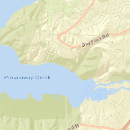 Fort Washington Street Map