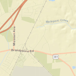 Brandywine Street Map
