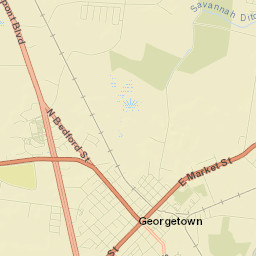 Georgetown Street Map