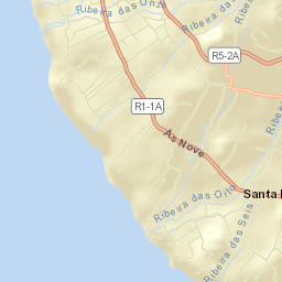 Santa Bárbara Street Map