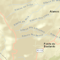 Fonte Bastardo Street Map