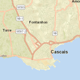 Monte Estoril Street Map