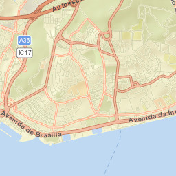 São Francisco Xavier Street Map