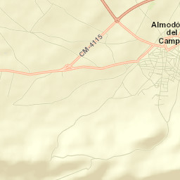 Almodóvar del Campo Street Map