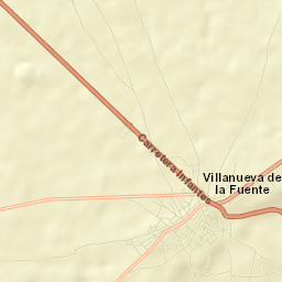 Villanueva de la Fuente Street Map