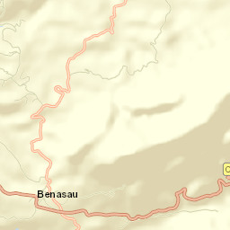 Benasau Street Map