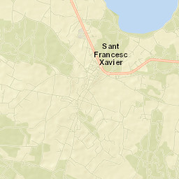 Sant Francesc de Formentera Street Map