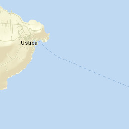 Ustica Street Map