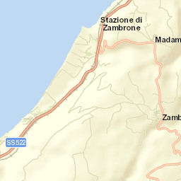 Zambrone Street Map
