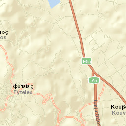 Fyteíes Street Map