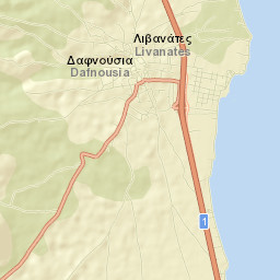 Livanátes Street Map