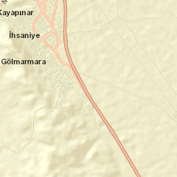 Gölmarmara Street Map
