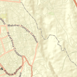 Talas Street Map