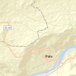 Palu Street Map